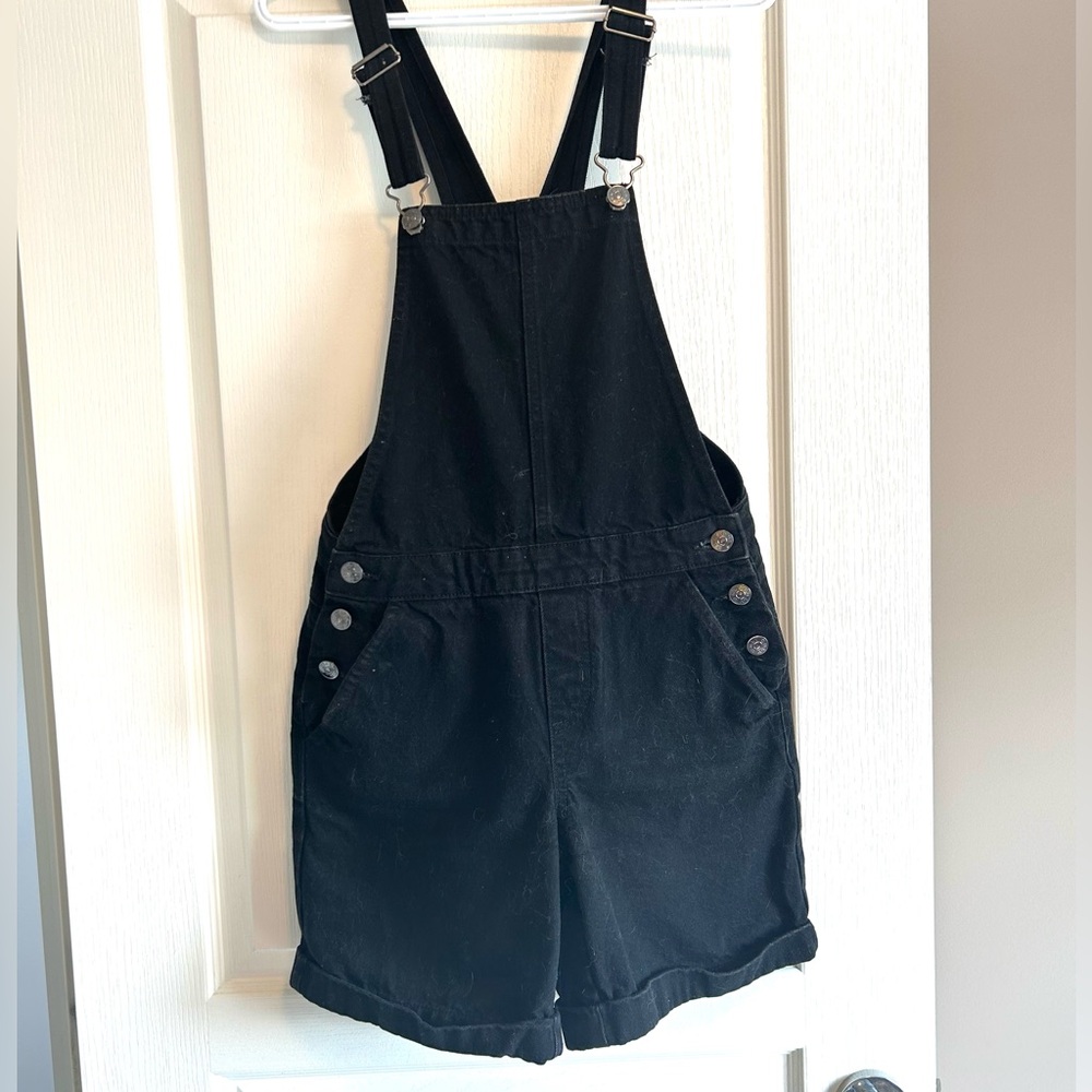 Women’s Only Denim Short Overalls